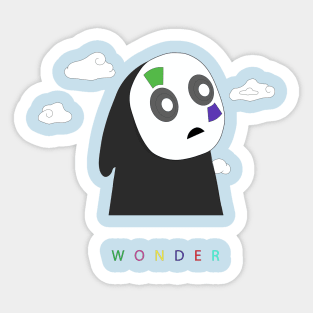 W O N D E R Ver. 2 Sticker